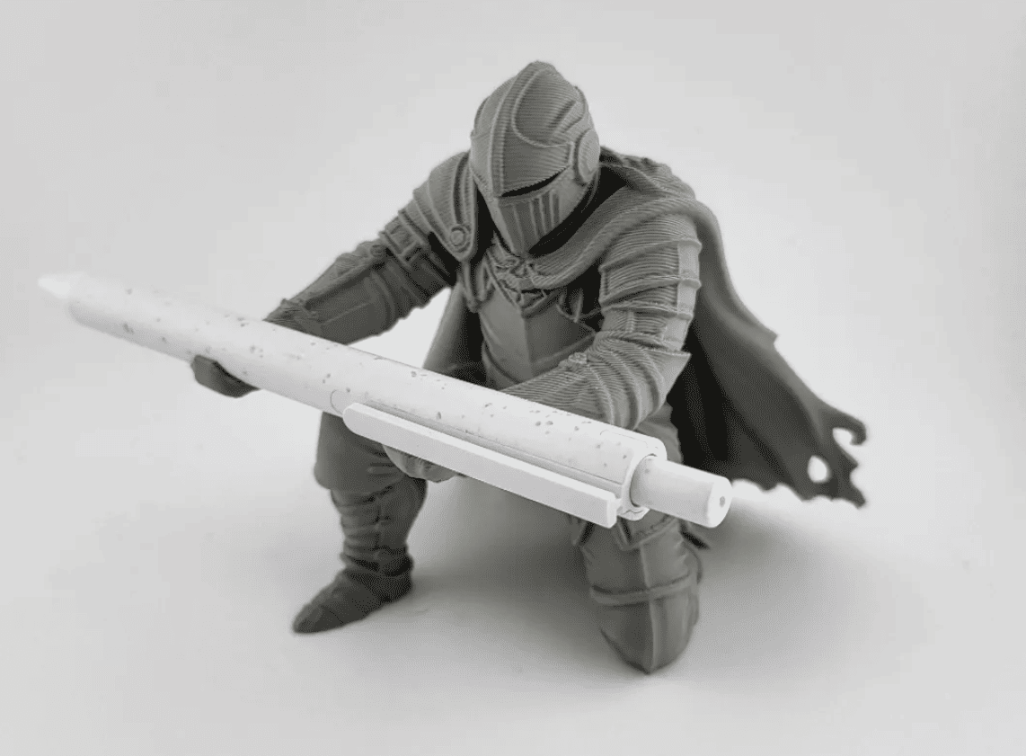 miniatures 3d models_3_knight pen holder